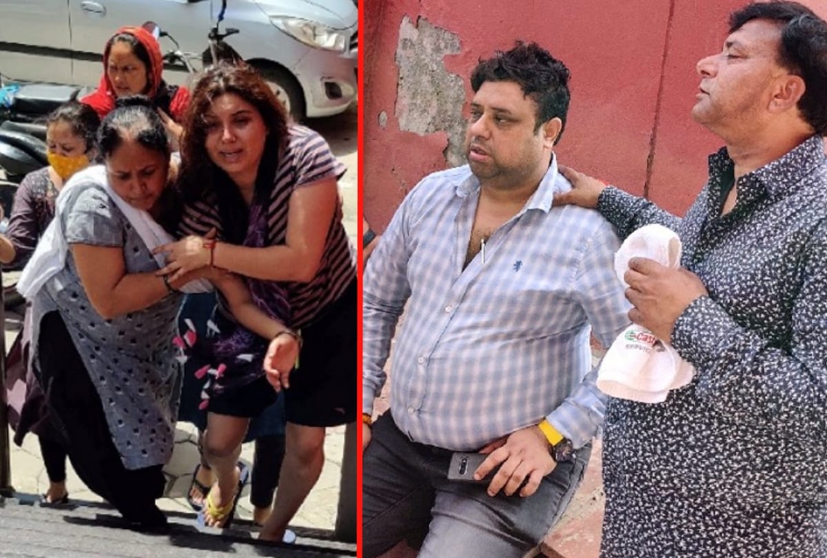 gaur homes society incdent baby girl crying for half an hour Mother was crying to save the piece of liver