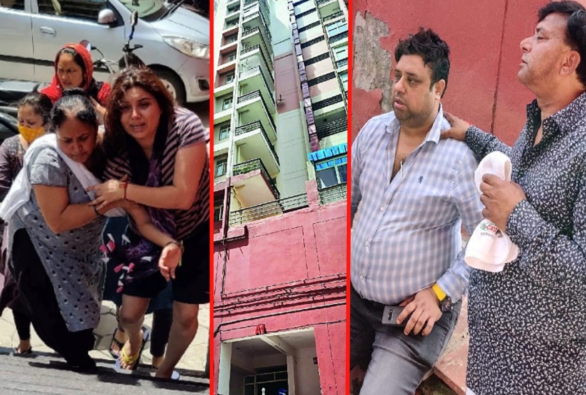 Twelve year old girl falls to death from 9th floor trying to save puppy both died in ghaziabad