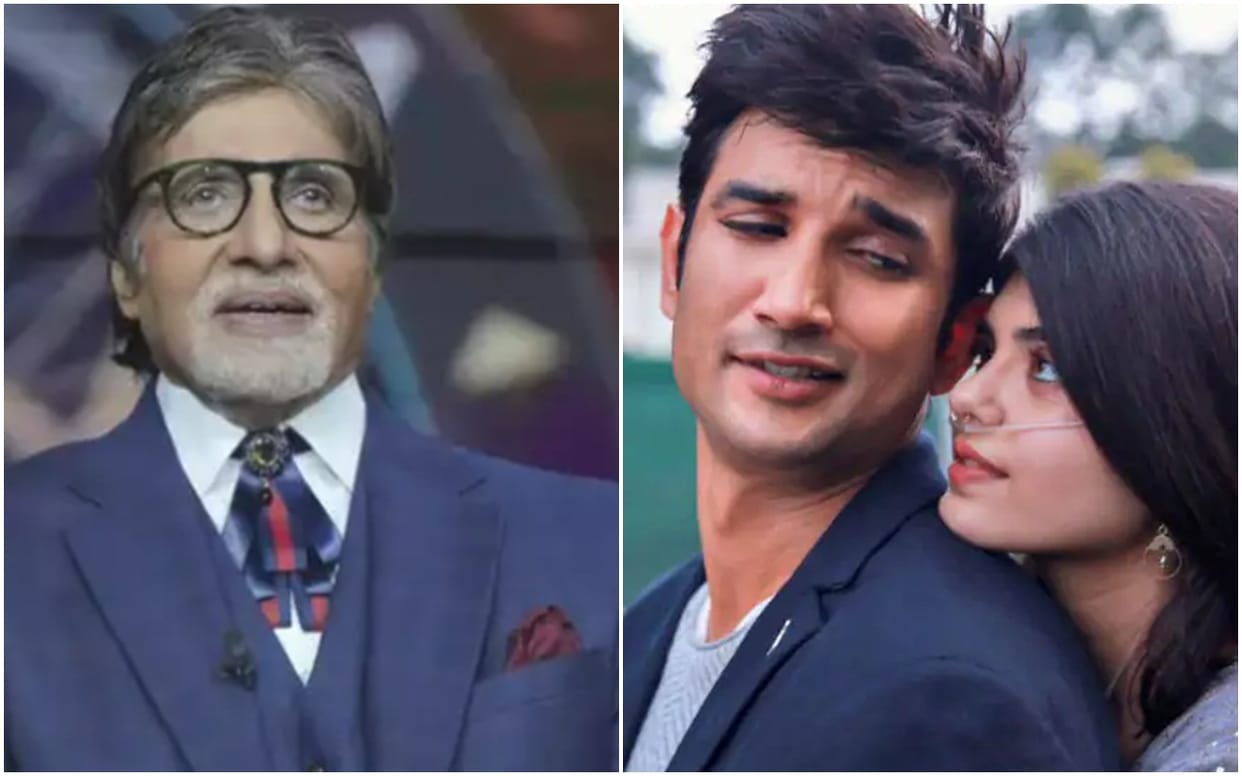 KBC 13 Amitabh Bachchan Asked Question About Dil bechara But did not Remember Sushant Singh Rajput