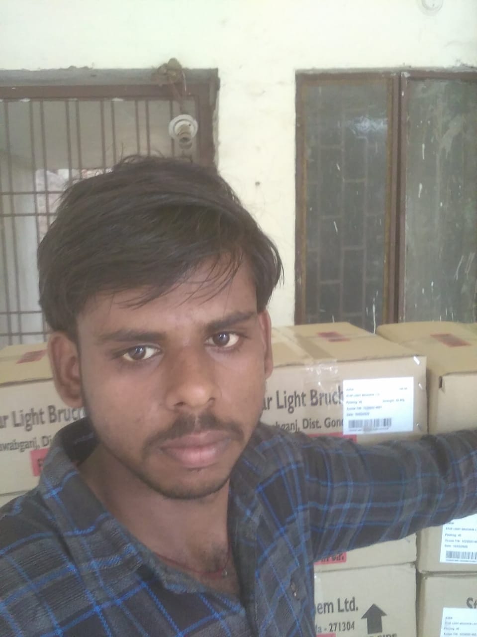 etawah news,the driver hanged himself