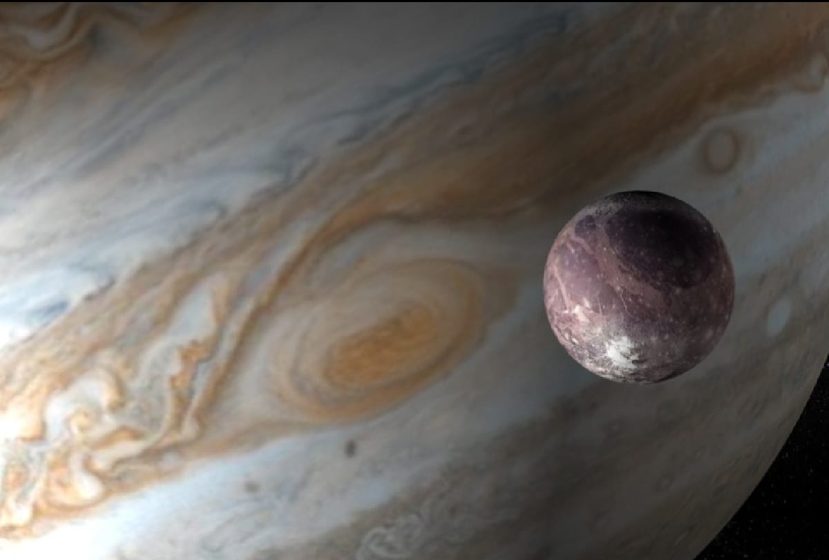 Jupiter's moon Europa where alien life could be possible