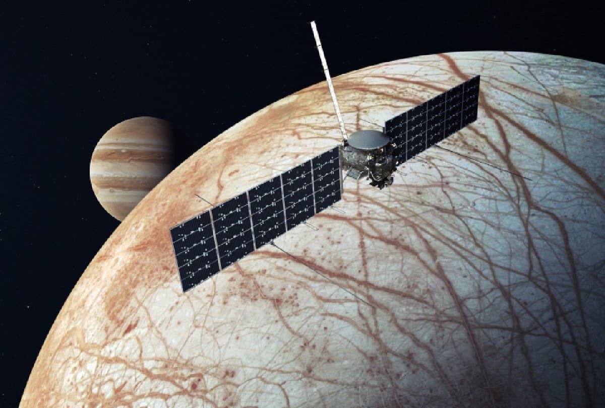 Jupiter's moon Europa where alien life could be possible