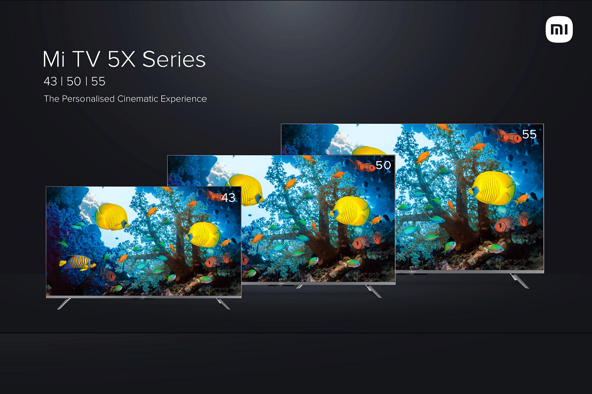 Mi TV 5X series launched in India with Dolby Vision Dolby Atmos and HDR10 plus