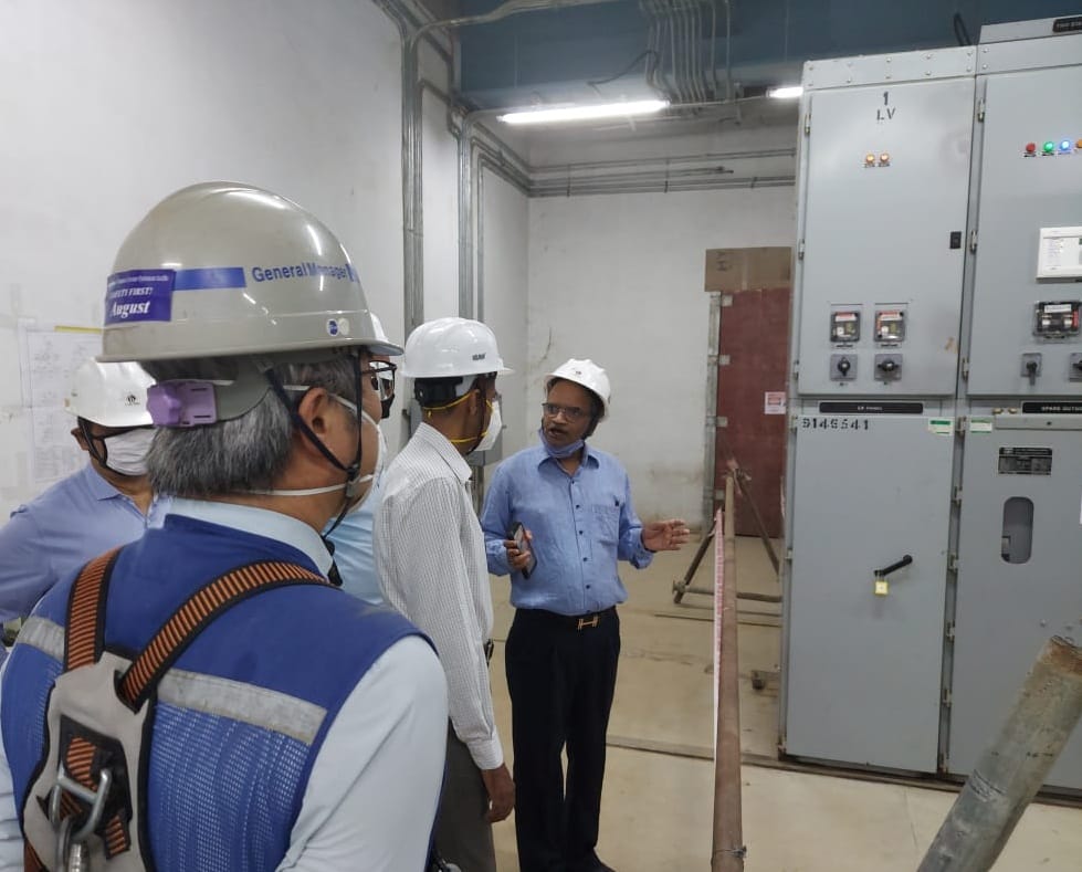 Sonbhadra: Start production from the 13th unit by September, the chairman of the corporation visited the Obra project