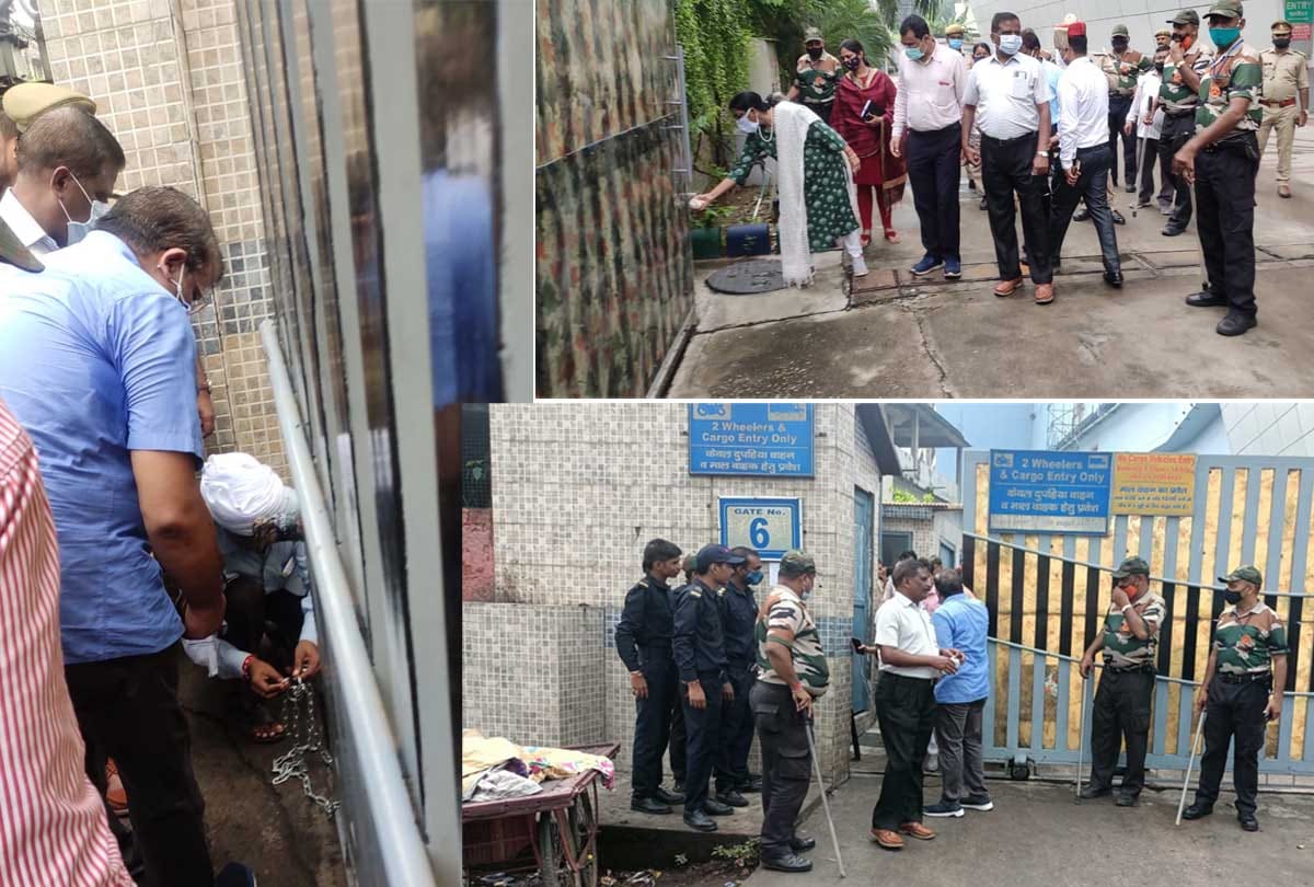 Action or joke: Seal drama in Z Square on tax dues of 26 crores, complicity of officials