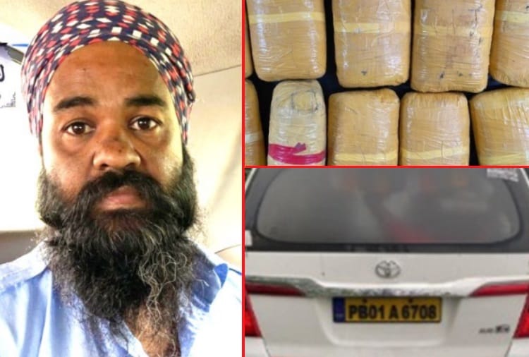 Amritsar Police recovered 16 kg of heroin from driver of Amritsar 