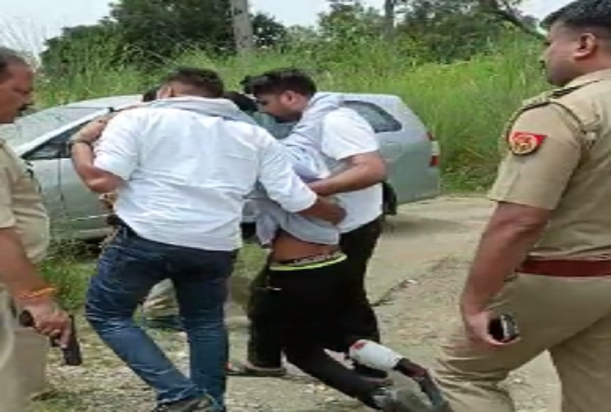 UP Crime News: A crook has injured in police encounter in Saharanpur and arrested