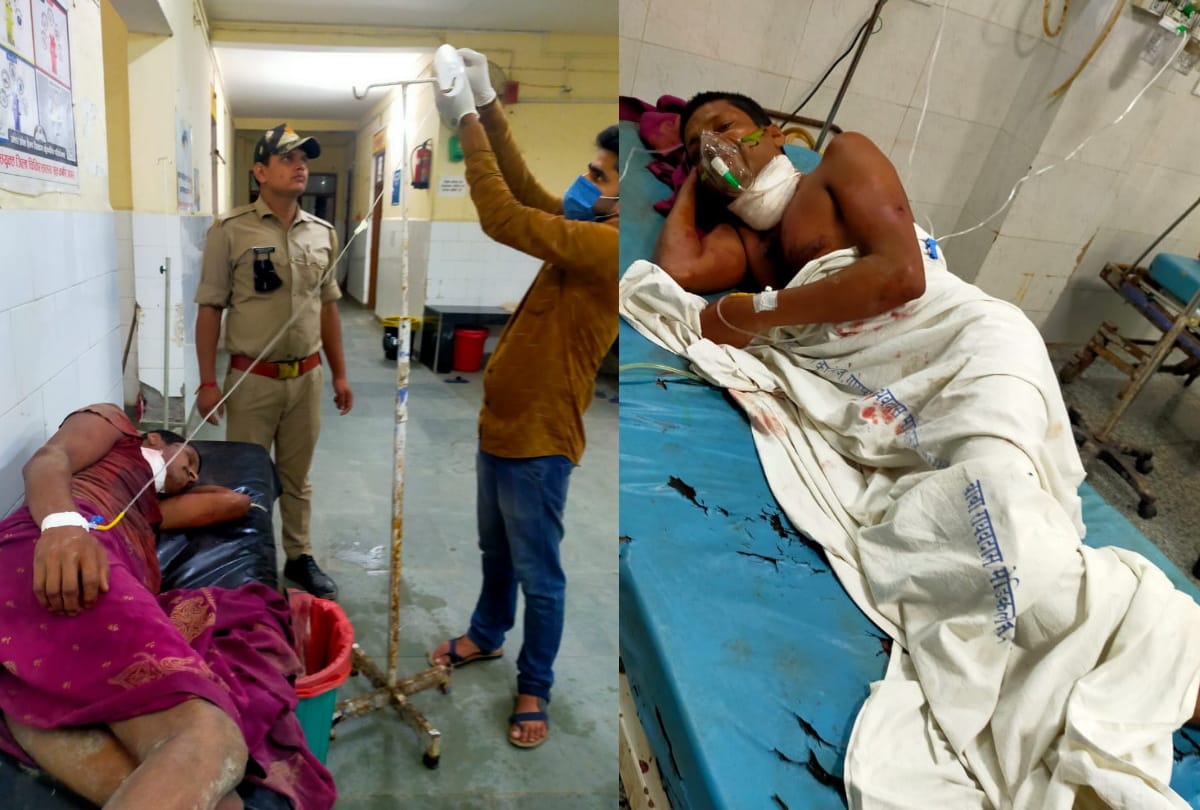 Attempt to murder worker by slitting throat in sant kabir nagar