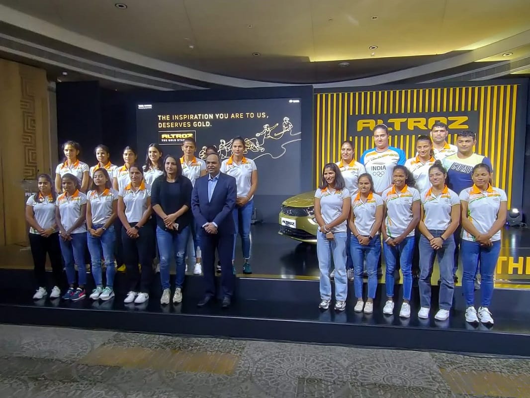 Tata Altroz For Olympians Tata Motors felicitates Indian athletes who missed Bronze medal at the Tokyo Olympics with Altroz premium hatchback Car