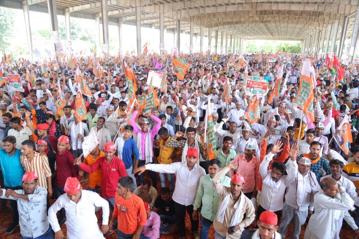 SP leader blamed BJP