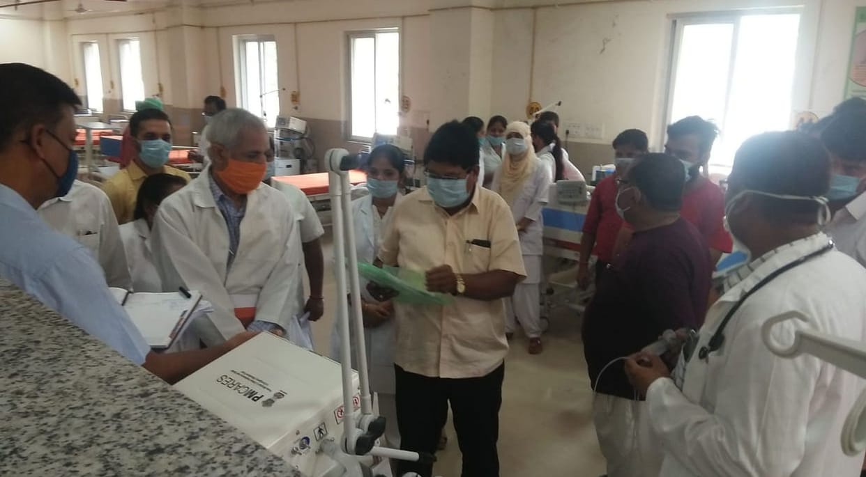 Investigated preparations made for covid 19 treatment in hospitals