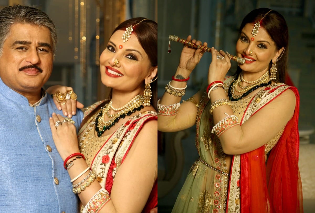 Ranju Ki Betiyaan team celebrated Krishna Janmashtami 2021 on set looks perfect in traditional clothes