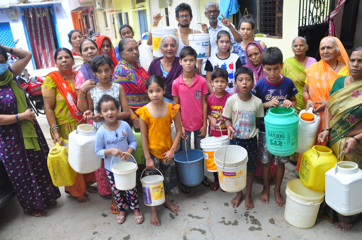 Water in taps not coming for three months