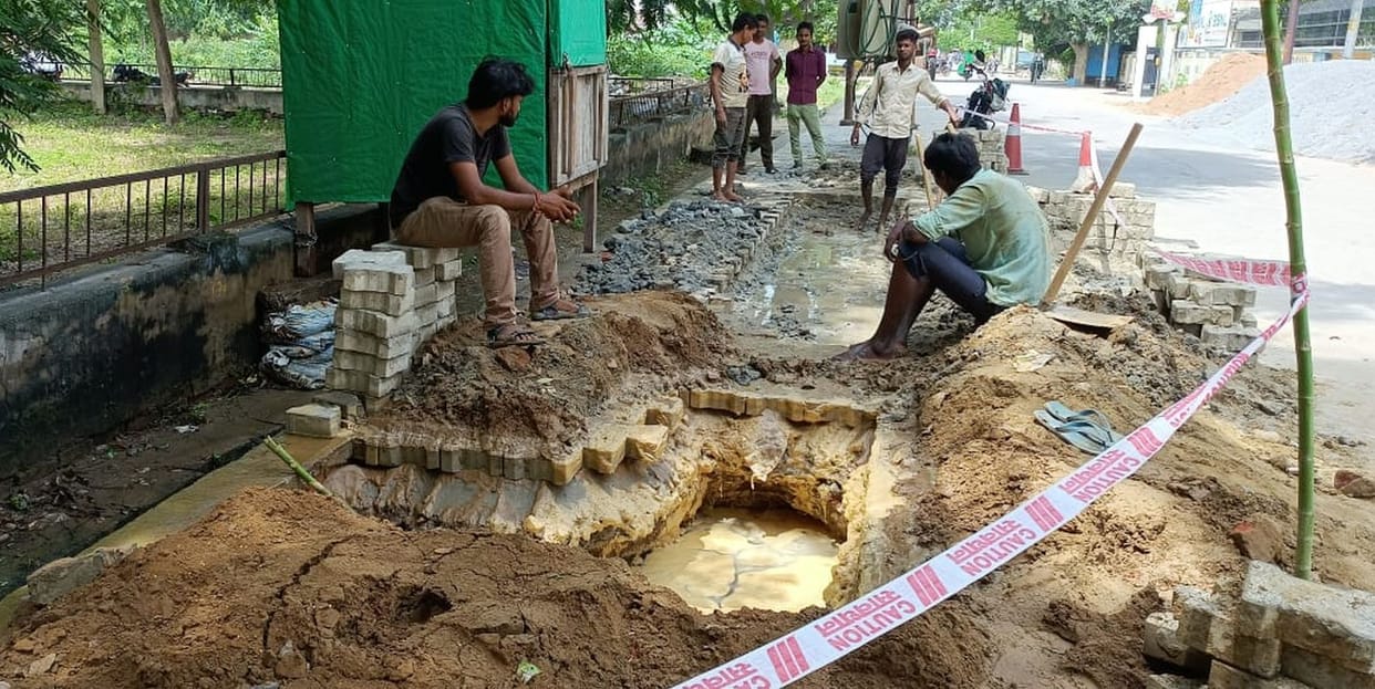 Water line broken, supply of two and a half thousand houses interrupted