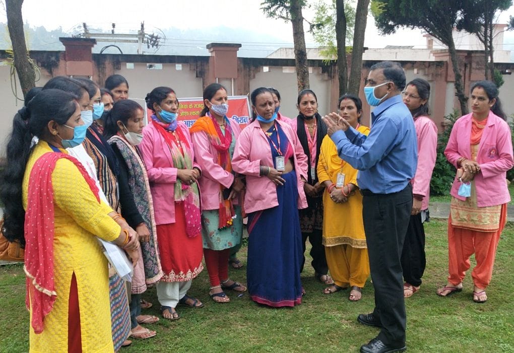 Meeting by CMO with asha