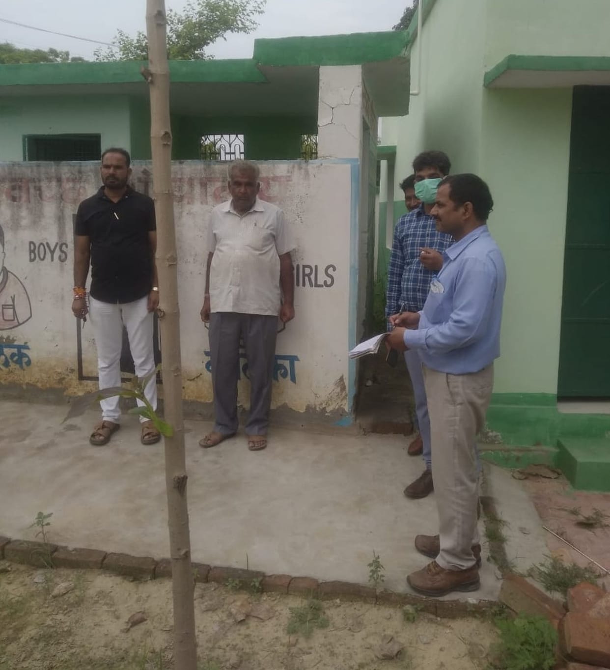 Breakup of lakhs in old development works