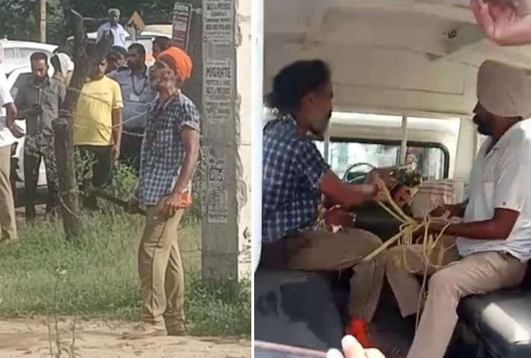 Auto driver attacked on three people with an ax in Patiala