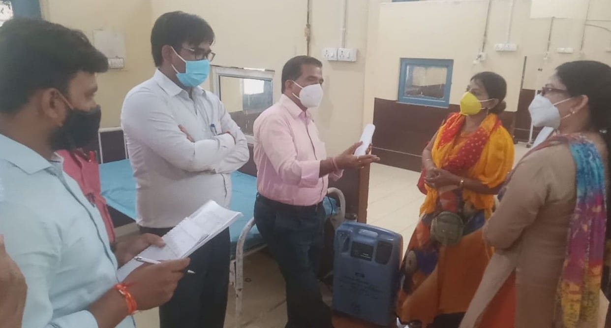 Hathras: The envoy of the government tested the arrangements in Piku ward