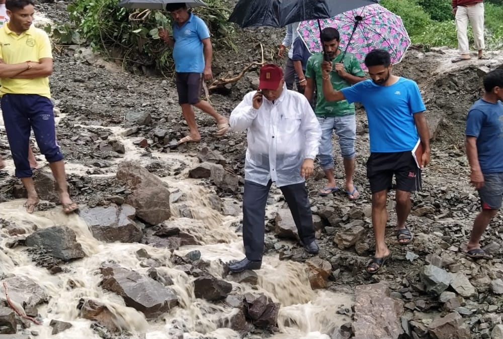 Uttarakhand Weather Forecast Update Today Latest News : Cloudburst in Mussoorie Bartoli village photos