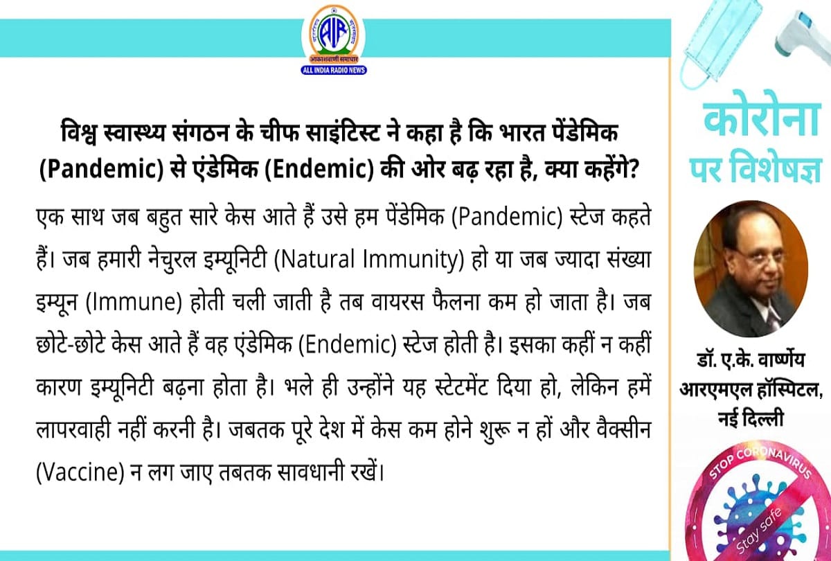 Coronavirus expert opinion how should people adjust their lifestyle in corona period