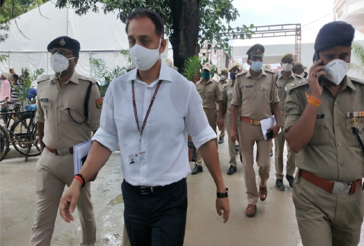 ADG security checked security befor President visit in Gorakhpur