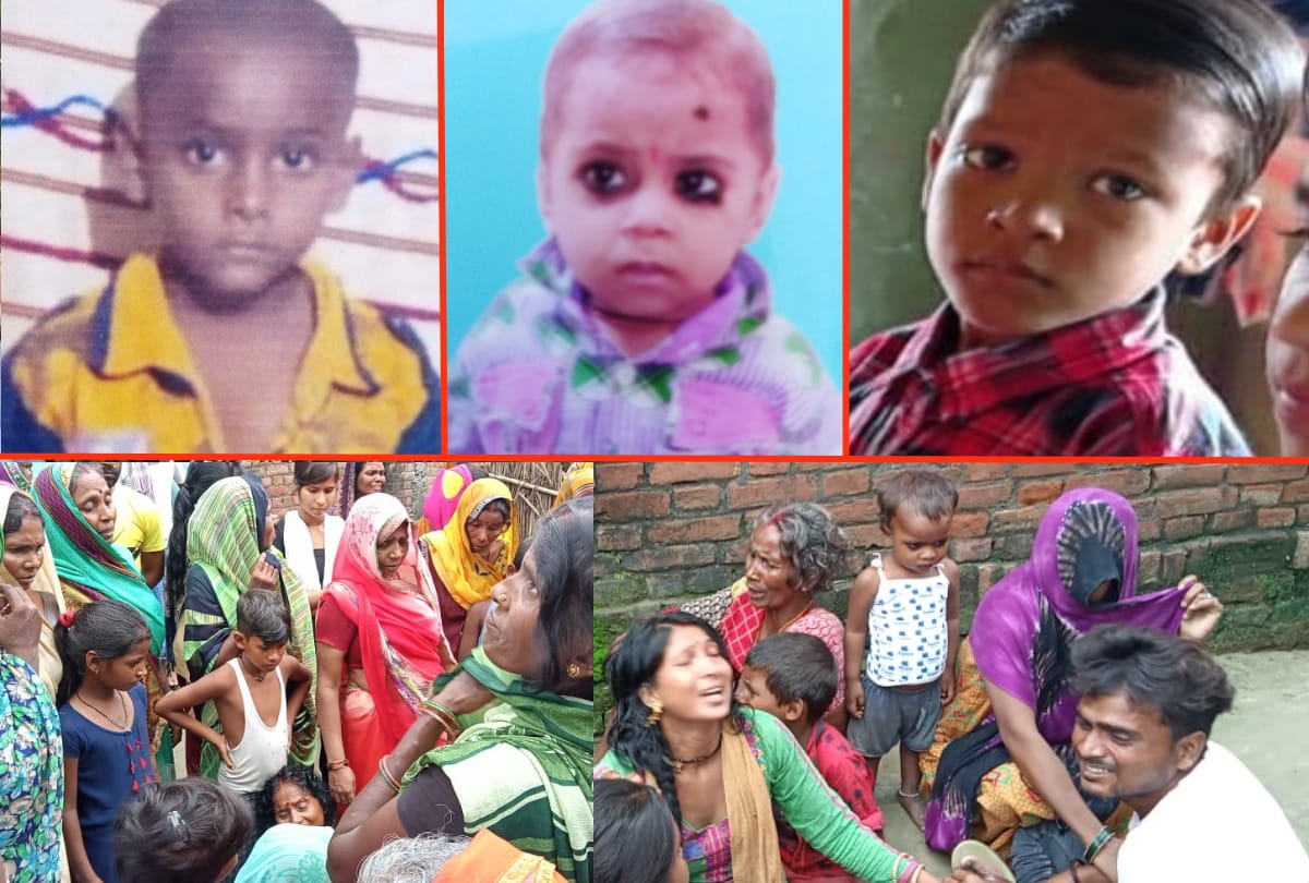 Deoria UP News: three child death after drowning in Gandak river Deoria