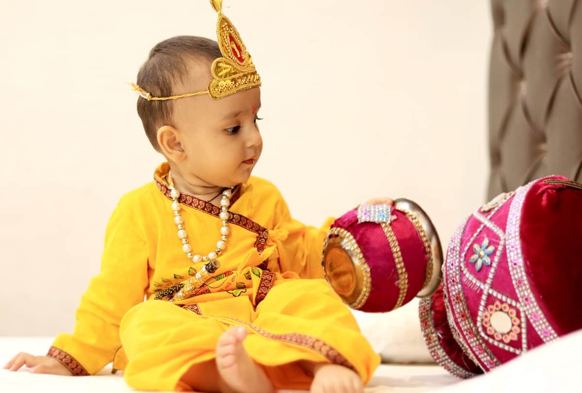 janmashtami 2021 new kanha dress up trends for children
