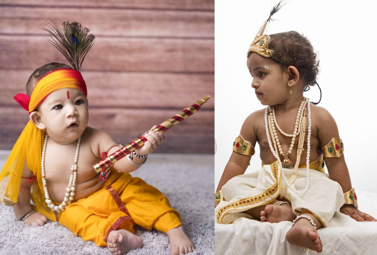 janmashtami 2021 new kanha dress up trends for children
