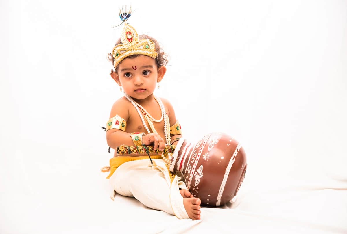 janmashtami 2021 new kanha dress up trends for children