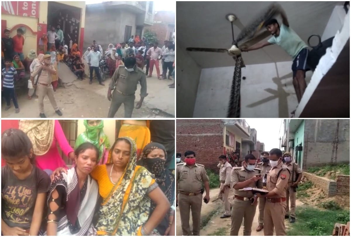 Married jija and sali committed suicide in love affair one poisoned other by hanging dead bodies found in house