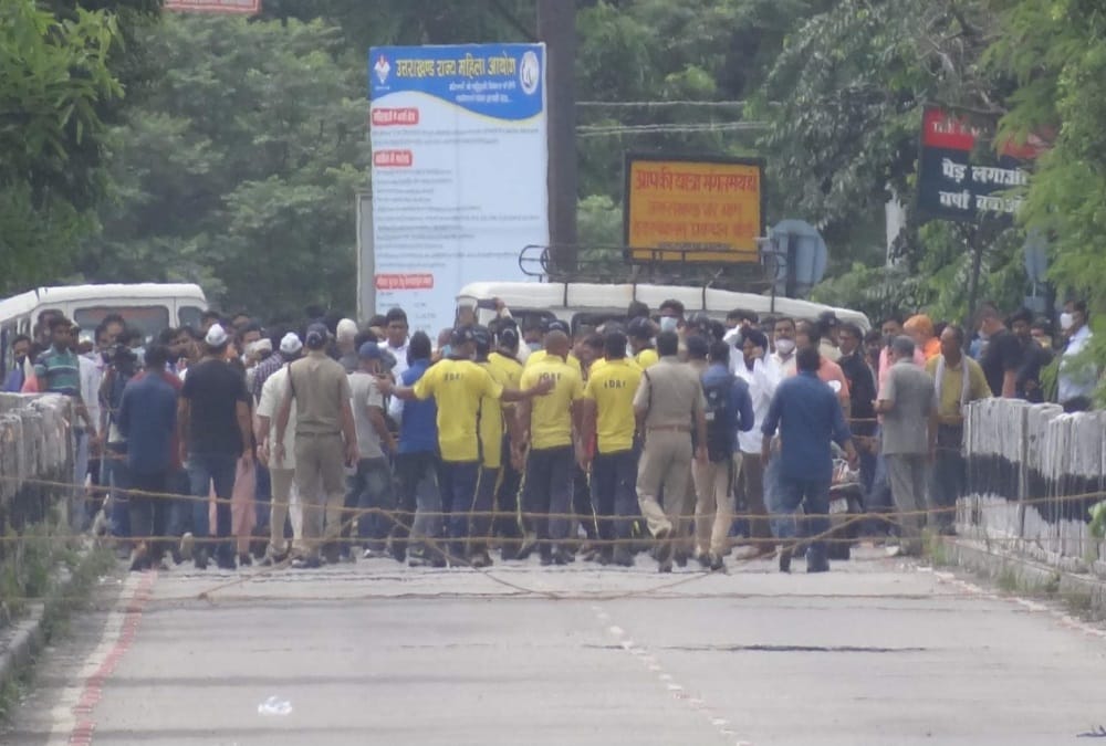 Rishikesh-Dehradun Highway: 57 year old bridge collapsed at two places after Heavy Rainfall photos