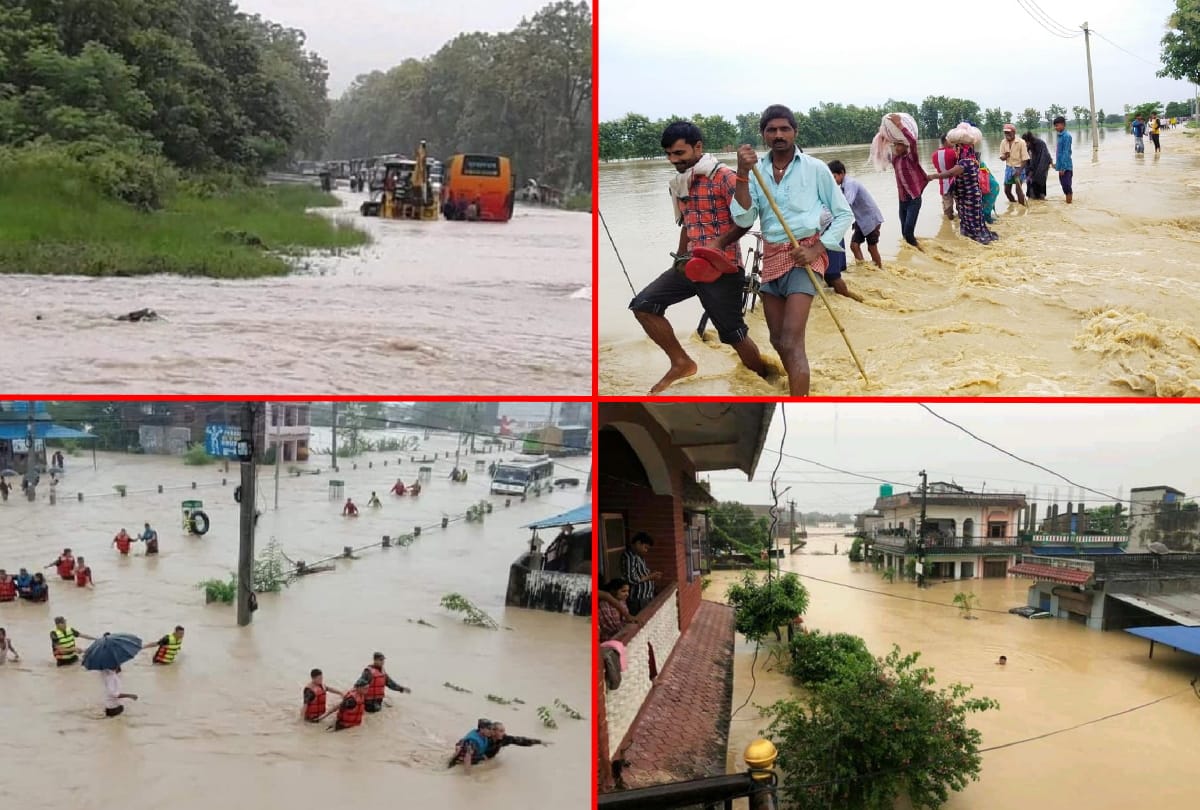 Flood havoc in many districts due to heavy rains in Nepal