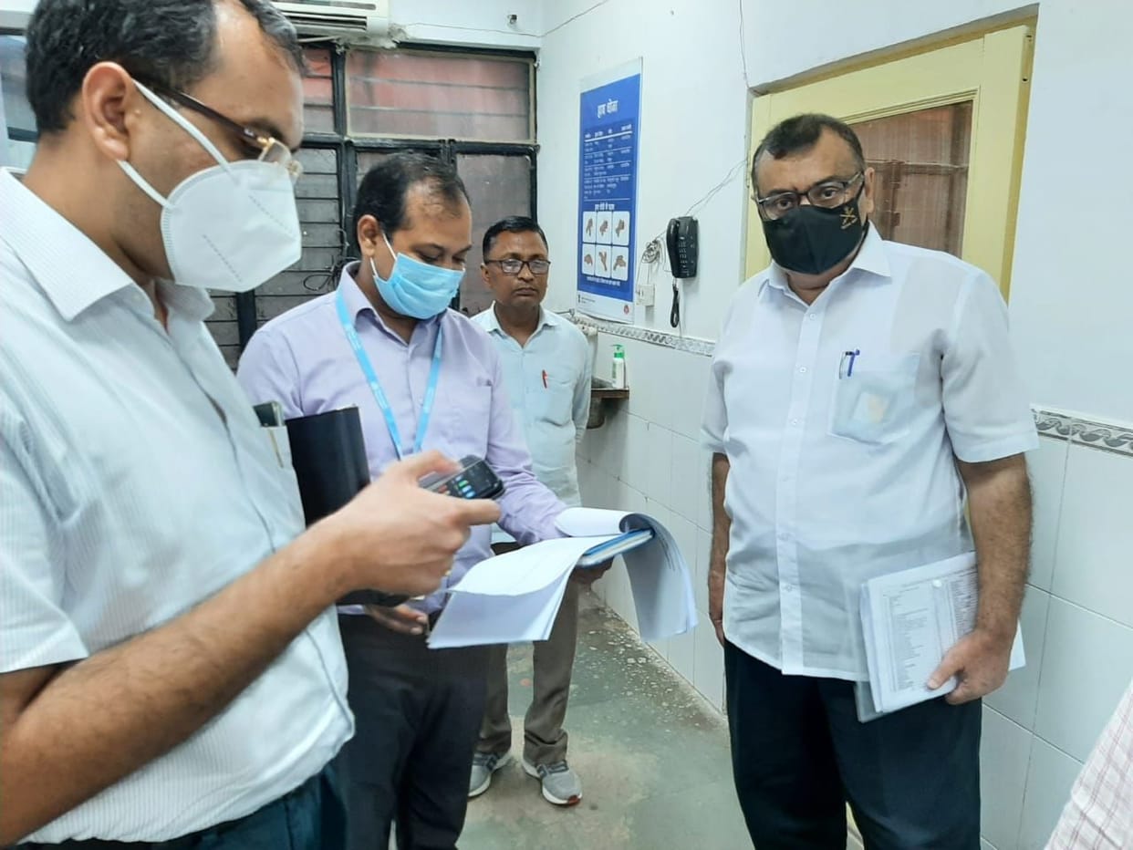 Mockdrill: Nodal officer tested the arrangements for the treatment of children in the district hospital