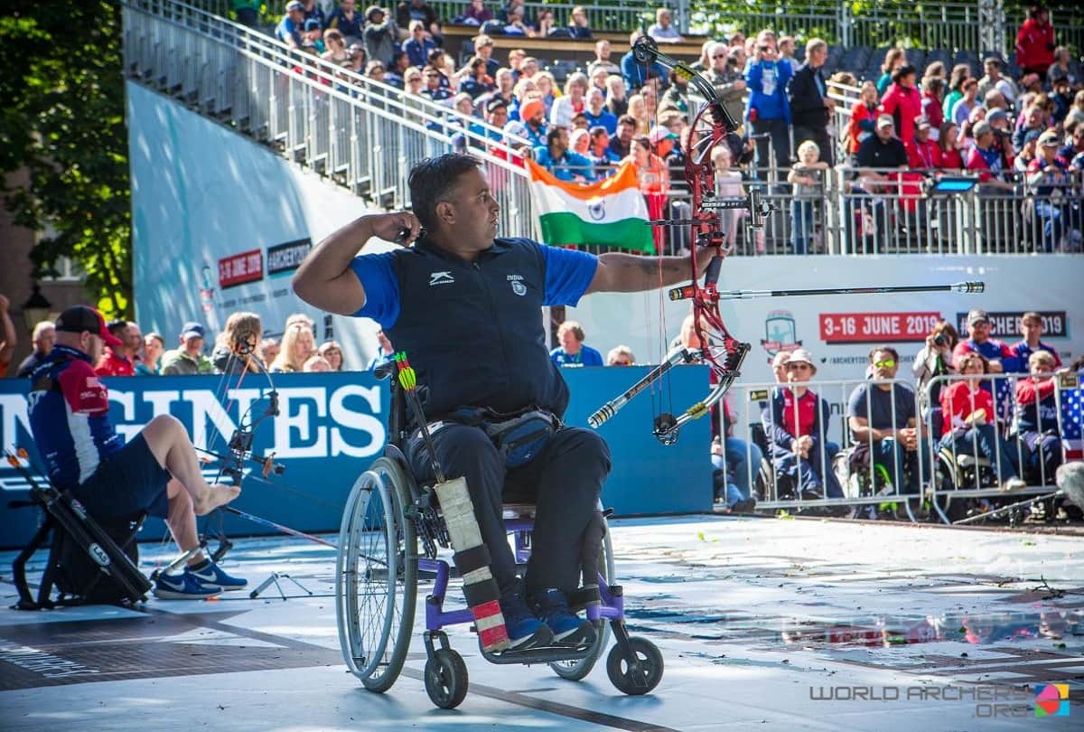 Tokyo Paralympics 2021 mens compound individual open rakesh kumar finishes third in individual compound ranking round while shyam sundar swami 21st