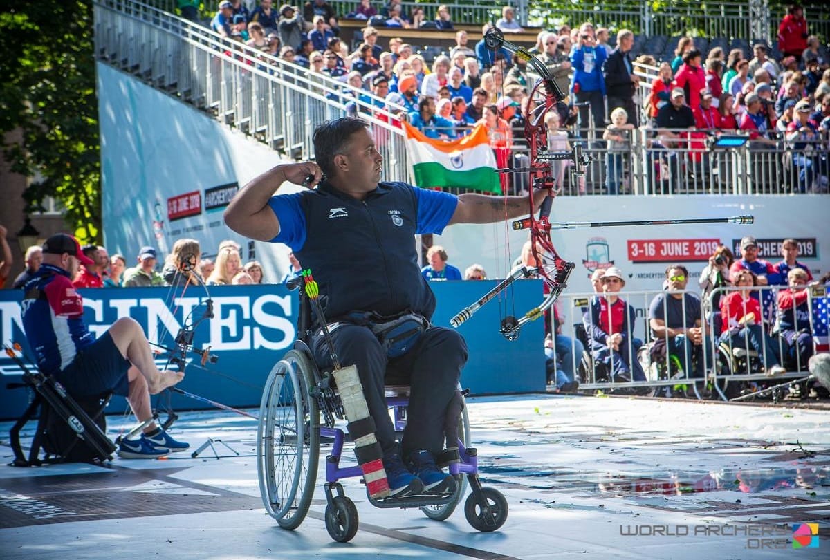 Tokyo Paralympics 2021 mens compound individual open rakesh kumar finishes third in individual compound ranking round while shyam sundar swami 21st
