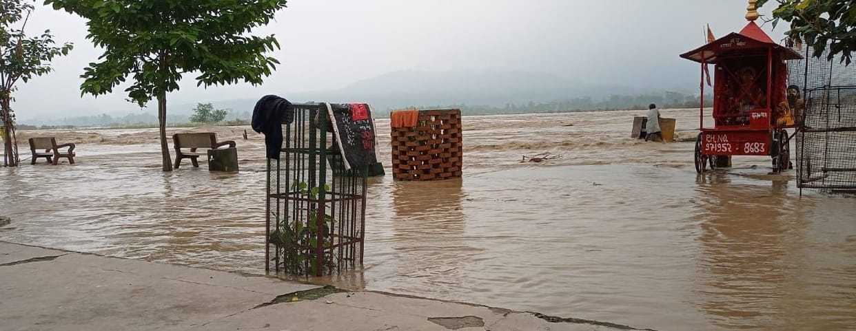 Flood in Tanakpur