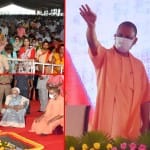 गोरखपुर दौरे पर राष्ट्रपति रामनाथ कोविंद।