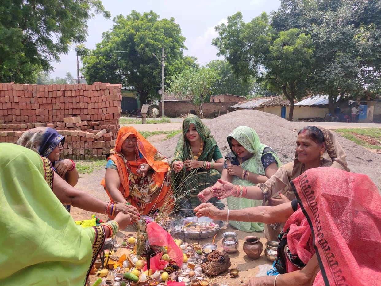 The festival of Halchath celebrated in the traditional way