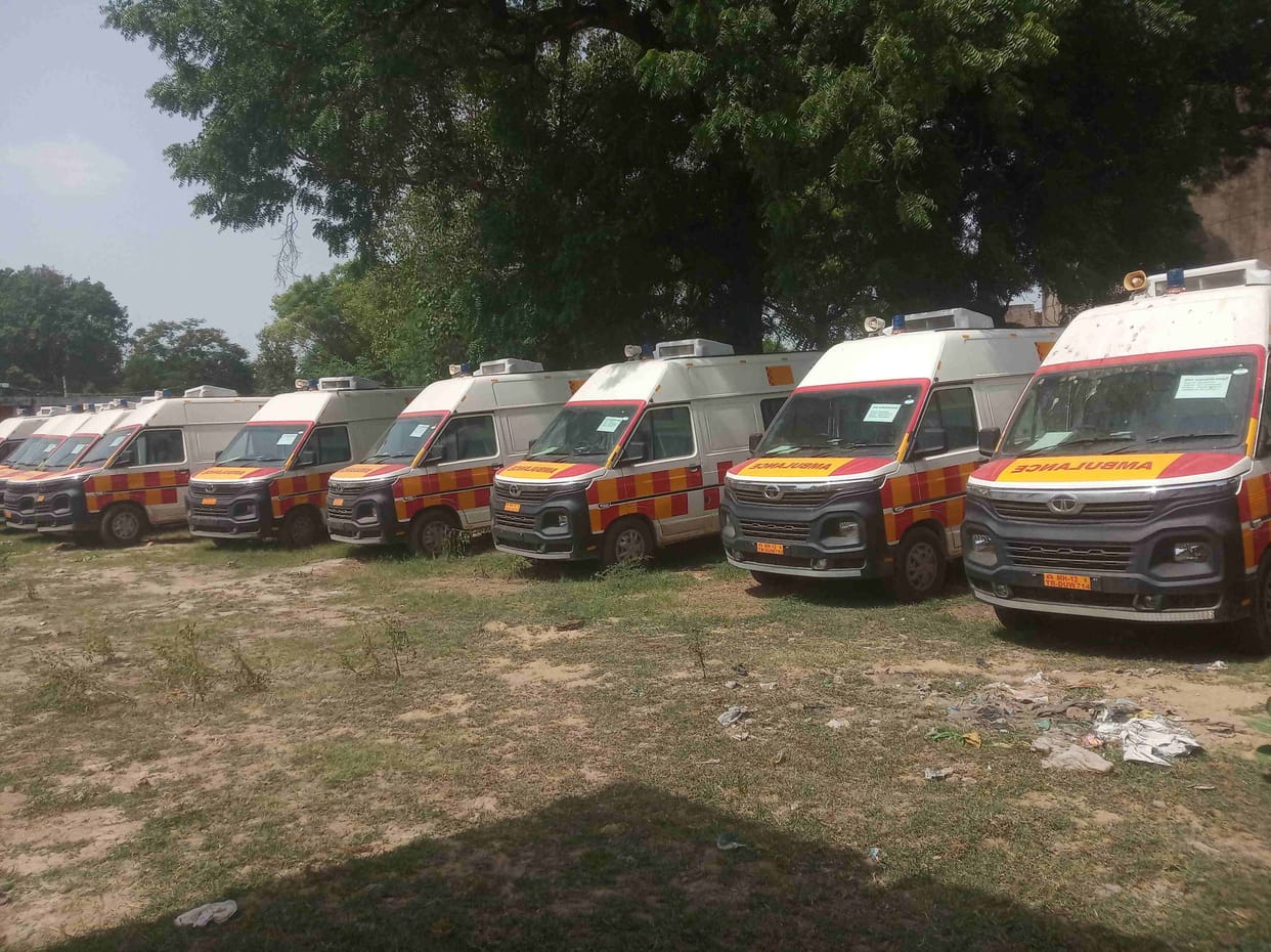 Health department got 11 new ambulances