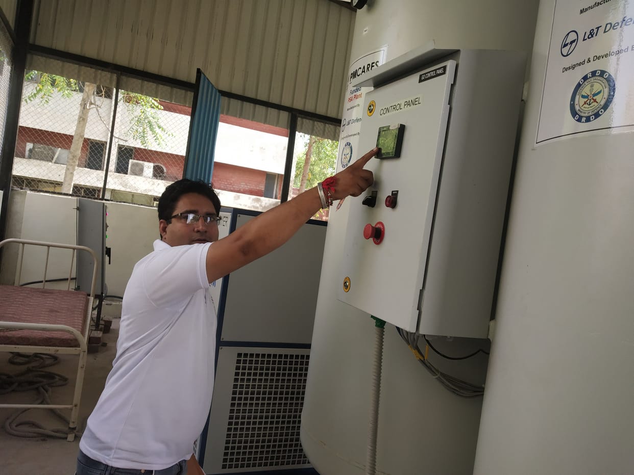 500 kVA transformer kept in hospital, trial of plant started