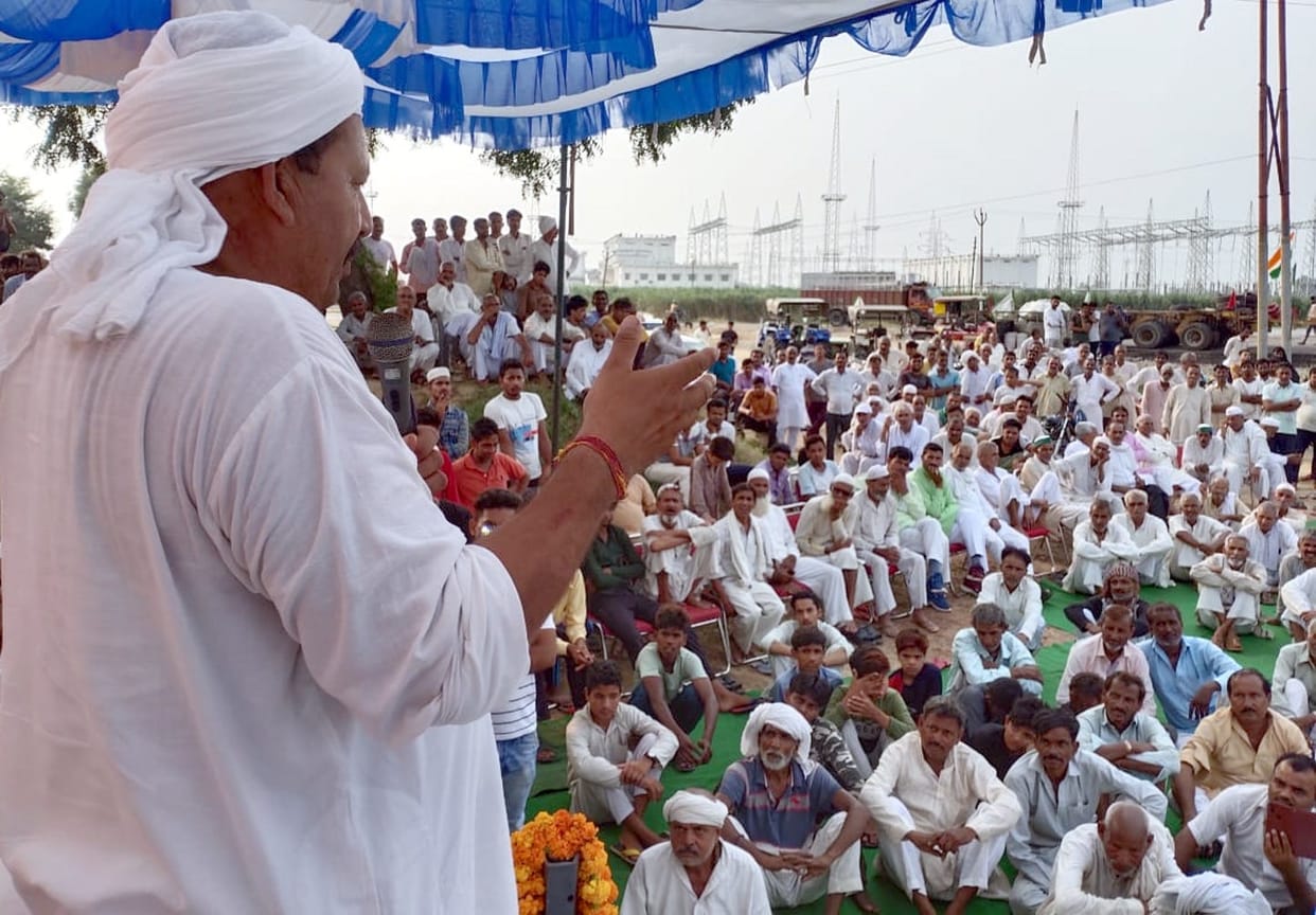 The BJP government of the center and the state is anti-farmer