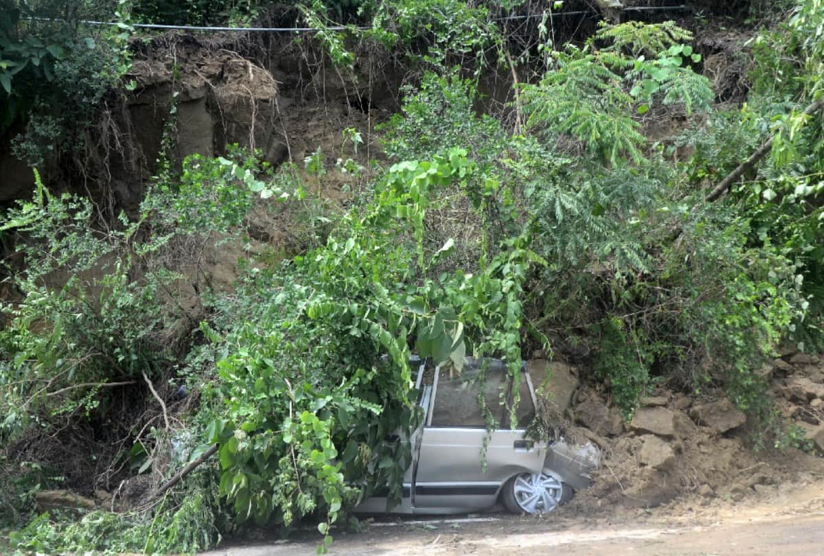 himachal weather today: Clouds burst in Palehi and Kuthed of Kullu, bridge swept away  due to heavy rains in Ani