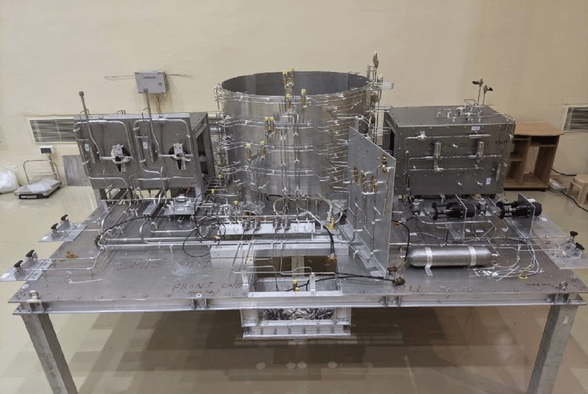 ISRO successfully conducted the first hot test of System Demonstration Model of Gaganyaan Mission