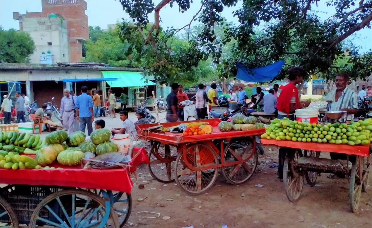 City's first vending zone in Lal Sarai
