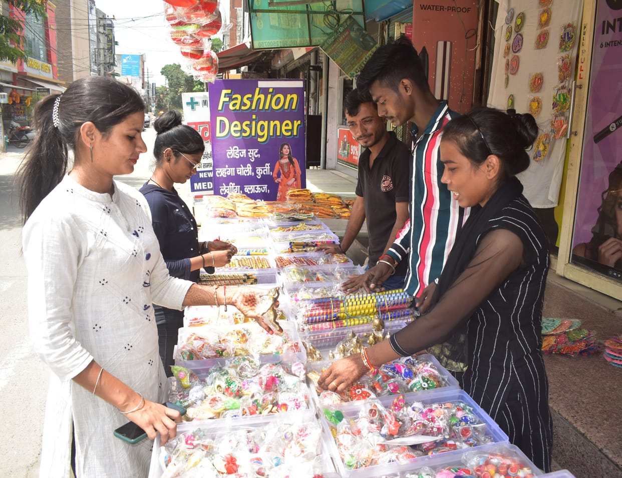 Three days left for Janmashtami and traders sitting empty