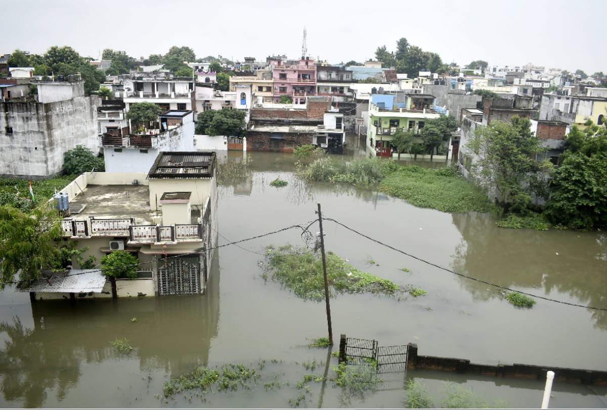 Gorakhpur city facing problem of water logging