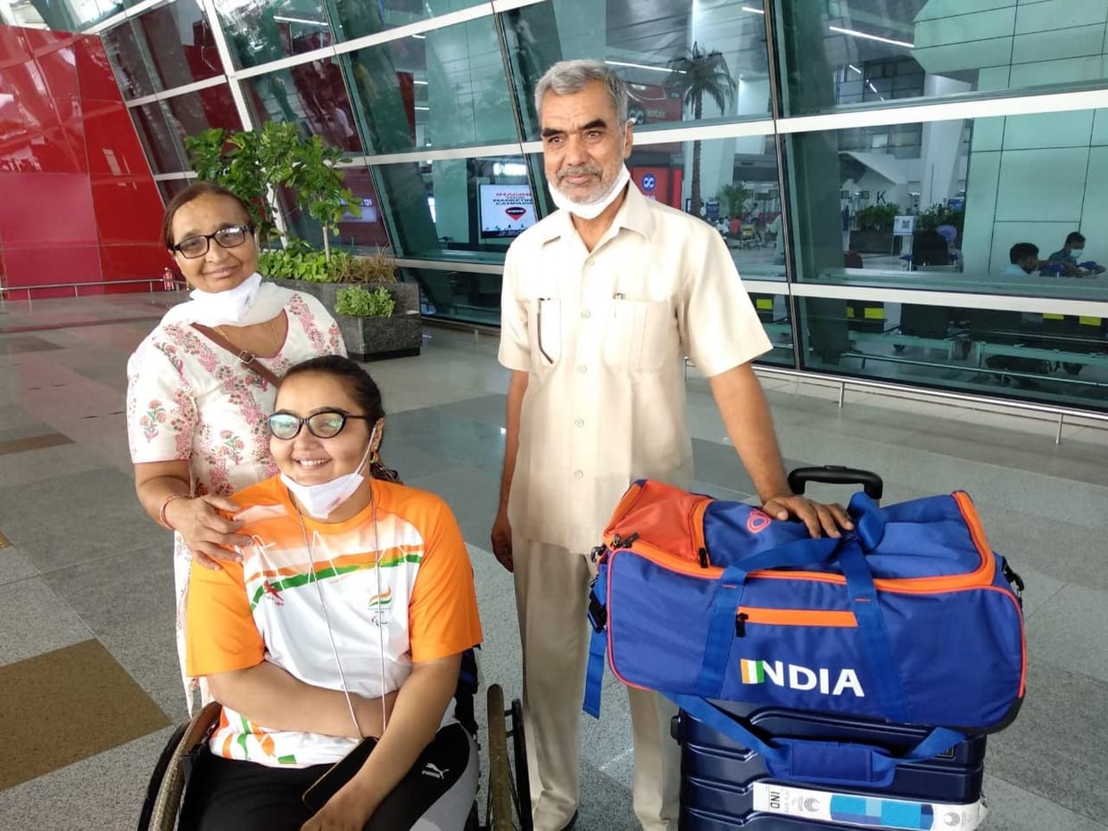 Paralympics: Ekta Bhayan leaves for Tokyo