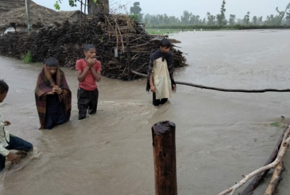 Uttarakhand Weather Forecast Update Today Latest News : Ganga Water Level Cross Danger Level in Haridwar photos