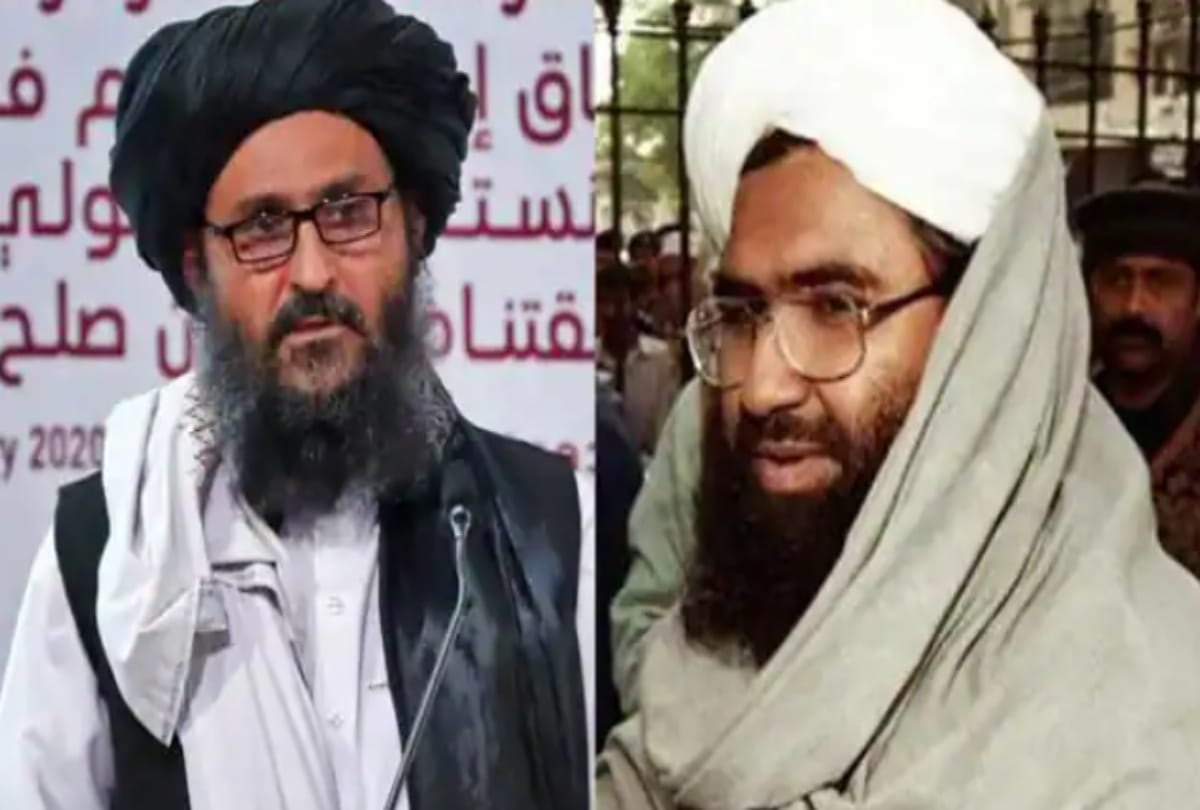 Pakistan Jaish e Mohammed chief Masood Azhar met Taliban leaders Mullah Abdul Ghani Baradar to seek help for operations in Kashmir