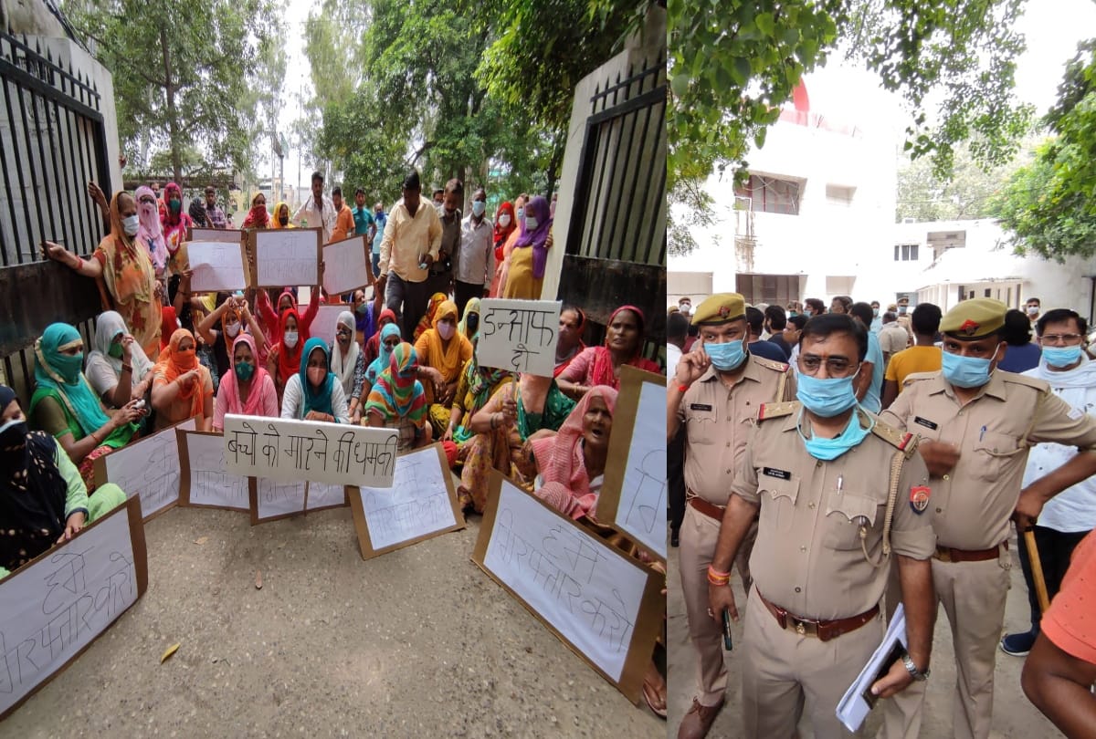 Ghaziabad property dealer murder accused audio goes viral after that area residence reach police station says arrest us